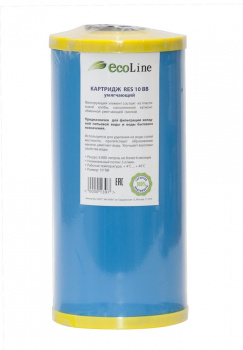Картридж для очистки воды Ecoline RES10BB Умягчение фото 1