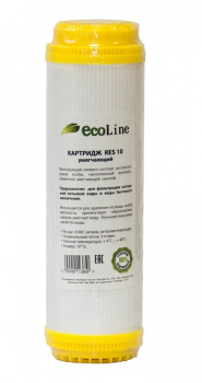 Картридж для очистки воды Ecoline RES10SL Умягчение фото 1
