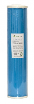 Картридж для очистки воды Ecoline UDF20BB  ( GAC ) Гранулированный уголь фото 1